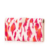 Secondhand Dior Printed Canvas Buckle Strap Flap Wallet