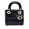 Dior Mini Patent Cannage Lady Dior Secondhand