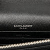 Saint Laurent Bicolor Grain De Poudre Cassandre Envelope Chain Wallet Secondhand