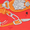 Secondhand Hermès Bride De Gala Silk Twilly Scarf