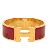 Hermès Wide Enamel Clic Clac H Bracelet GM Secondhand