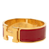 Hermès Wide Enamel Clic Clac H Bracelet GM Secondhand
