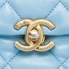 Chanel Mini Quilted Lambskin Lacquered Chain Flap Secondhand