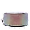 Chanel Quilted Iridescent Lambskin Round Clutch With Chain Secondhand