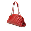 Chanel Large Glazed Calfskin Mademoiselle Bowling Bag Secondhand