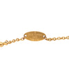 Louis Vuitton Gold Plated Strass LV Iconic Pendant Necklace Secondhand