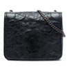 Saint Laurent Crinkled Calfskin Niki Wallet on Chain Secondhand