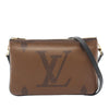 Louis Vuitton Monogram Giant Reverse Double Zip Pochette Secondhand