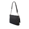 Fendi Large Zucca Canvas Mia Flap Shoulder Bag Secondhand