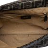 Secondhand Fendi Large Zucca Canvas Mia Flap Shoulder Bag