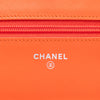 Chanel Quilted Patent Boy Wallet on Chain Secondhand