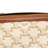 Celine Triomphe Coated Canvas Clutch On Chain Secondhand