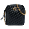 Gucci GG Marmont Matelasse Leather Double Zip Crossbody Secondhand