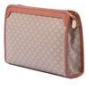 Celine Macadam Coated Canvas Clutch Secondhand