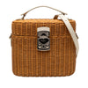 Miu Miu Wicker Top Handle Bag Secondhand