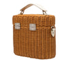 Miu Miu Wicker Top Handle Bag Secondhand