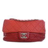 Chanel Medium Bicolor Lambskin and Calfskin CC Chain Flap Secondhand
