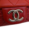 Chanel Medium Bicolor Lambskin and Calfskin CC Chain Flap Secondhand