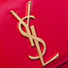 Saint Laurent Small Patent Grain de Poudre Monogram Kate Crossbody Secondhand