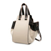 LOEWE Small Leather and Canvas Hammock Bag Secondhand