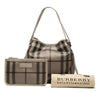 Burberry Small Smoke Check Coated Canvas Canterbury Tote Secondhand