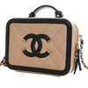 Chanel Small Caviar CC Filigree Vanity Case Secondhand