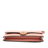 Gucci Leather Interlocking G Dollar Wallet On Strap Secondhand