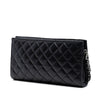 Chanel Metallic and Quilted Lambskin Mineral Nights Pochette Wristlet Secondhand