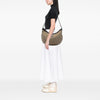 Gucci GG Canvas Web Half Moon Crossbody Secondhand