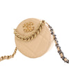 Chanel Calfskin 19 Round Clutch with Chain Secondhand