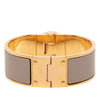 Secondhand Hermès Wide Enamel Charniere Hinged Bracelet