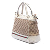 Gucci GG Canvas Web Mayfair Satchel Secondhand