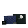 Chanel Medium Quilted Lambskin O Case Clutch Secondhand