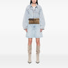 Gucci GG Canvas Web Double Pocket Belt Bag Secondhand