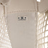 Secondhand Chanel CC Mesh and Shiny Lambskin Clutch with Chain