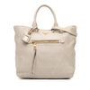 Prada Vitello Daino Front Pocket Tote Secondhand