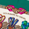 Secondhand Hermès Les Rubans du Cheval Silk Scarf 90