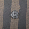 Secondhand Fendi Pequin Coated Canvas Tote