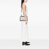 Chanel CC Bicolor Quilted Caviar and Grosgrain Top Handle Flap Secondhand