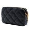 Saint Laurent Mini Quilted Lambskin Becky Double Zip Crossbody Secondhand