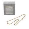Dior Gold Plated CD Logo Strass Pendant Necklace Secondhand