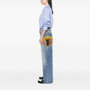 Gucci Mini GG Supreme Flora Web Ophidia Round Crossbody Secondhand