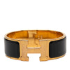 Hermès Wide Enamel Clic Clac H Bracelet GM Secondhand