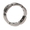 Cartier 18K White Gold Triple Row Maillon Panthère Ring Secondhand