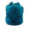 Chanel CC Suede Fringed Drawstring Bucket Bag Secondhand