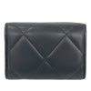 Chanel Lambskin 19 Trifold Wallet Secondhand