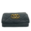 Chanel Lambskin 19 Trifold Wallet Secondhand