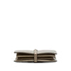 Gucci Metallic Pebbled Calfskin Piston Broadway Evening Bag Secondhand
