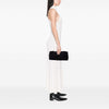 Prada Pleated Satin Frame Clutch Secondhand
