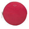 Celine Grained Calfskin Round Zip Coin Pouch Secondhand